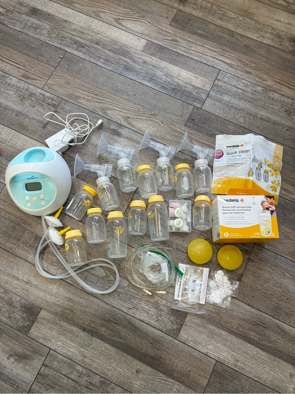Spectra S1 breastmilk pump bundle